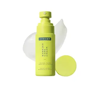 Hyphen Barrier Care Face Cream for Normal & Dry Skin | Peptides & Ceramides Face Moisturizer That Strengthens Skin Barrier & Heals Dry Skin| Deep Moisturizing Face Cream for Men & Women | 50Ml