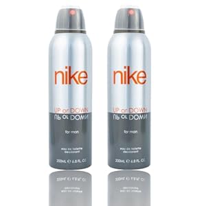 Nike Up or Down Deodorant for Men, 200ml (Pack of 2)