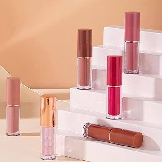 Handaiyan Lipstick Set of 12 Matte Velvet Mini Liquid Lipstick Set for Women
