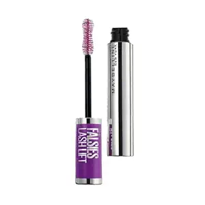 Maybelline New York Mascara, No Clumps, Transfer-proof, Volumizing, Falsies Lash Lift, Black, 8.6 ml